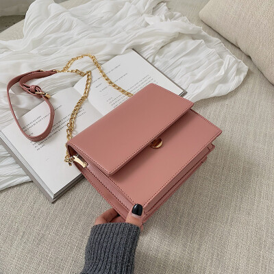 

Temperament Ocean Bag Female 2019 New Korean Fashion Casual Simple Joker Chain Shoulder Messenger Small Square Bag