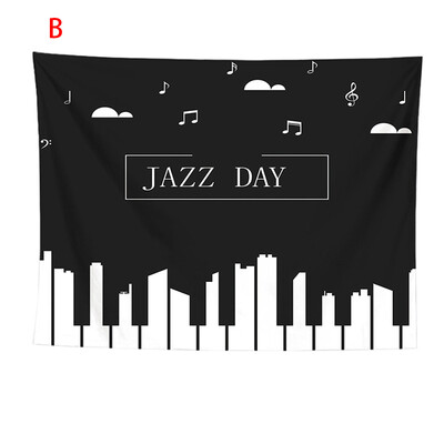 

Toponeto Music Tapestry Fabric Wall Hanging Decor for Bedroom Living Room Dorm