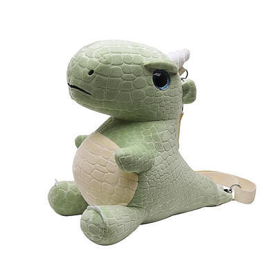 

Fashion Dinosaur Shaped Shoulder Messenger Packs Plush Women Crossbody Bags