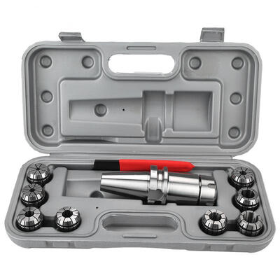 

Greensen 10pcs BT40-ER32-100 Collet Chuck Holder for CNC Processing Center Collet Set