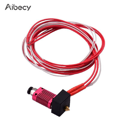 

Aibecy 3D Printer Parts 12V Assembled Extruder Hot End Kit with Aluminum Heating Block 04mm Nozzle Compatible with Creality CR-10