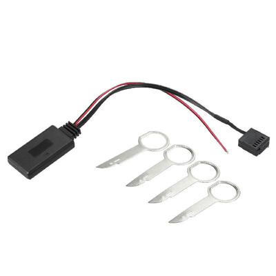 

Car AUX-IN Radio Adapter Cable Wireless BT Module Replacement for Ford Focus Mondeo 6000 CD