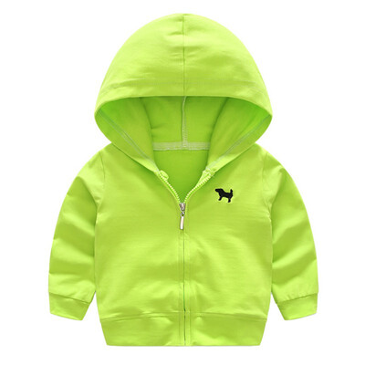 

Baby Boy Jackets Coats Solid Hooded Windbreaker For Toddler Boys Spring Kids Jacket Outerwear