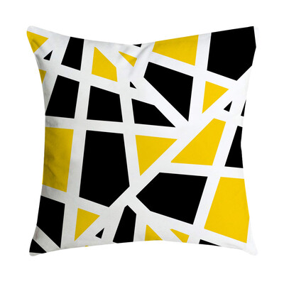 

〖Follure〗Pineapple Leaf Yellow Pillow Case Sofa Car Waist Throw Cushion Cover Home Decor