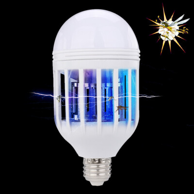 

〖Follure〗New LED Anti-Mosquito Bulb 15W 1000LM 6500K Electronic Insect Fly Lure Kill Bulb