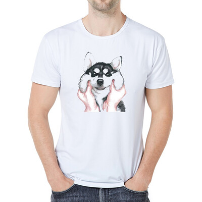 

Toponeto Fashion Mens 3D Printing Creative Round Neck Casual Short Shirts Top Blouse