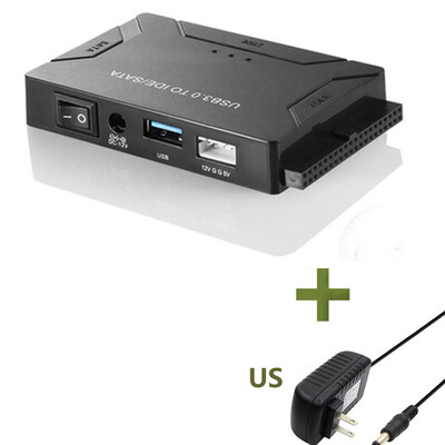 

SATA Combo USB IDE SATA Adapter Hard Disk SATA To USB30 Data Transfer Converter For 2535525 Optical Drive HDD SSD