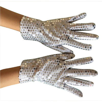 

1 Pair Shining Sequin Sequined Glitter Gloves Dance Party Fancy Costume Gloves