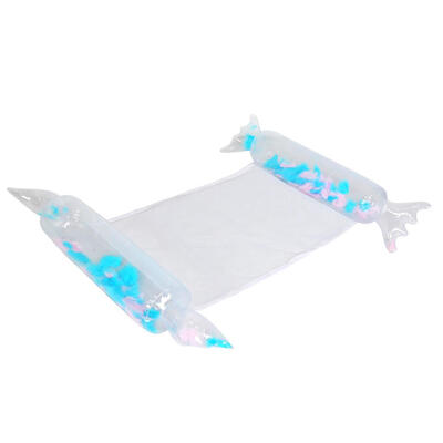 

Water Sport Recreation Floating Row Foldable Floating Bed Recliner with Net