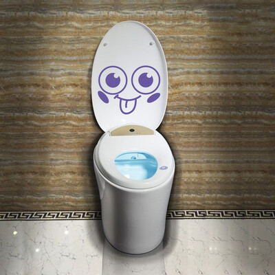 

〖Follure〗Lovely Smiling Face Free Decoration Fashion Bedroom Home Toilet Toilet Stickers