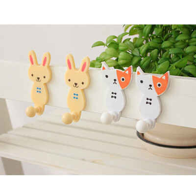 

Cartoon Universal Hook Cute Super Glue Glued Bathroom Kitchen Wall Bathroom Durable Can Be Used To Make Decorative Pieces