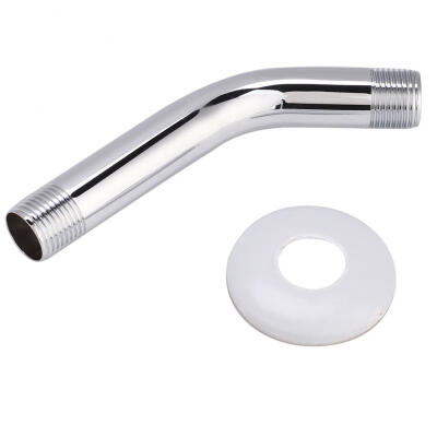 

Greensen Home Bathroom Electroplating Stainless Steel Shower Arm Pipe Bend Shower Accessory G12"