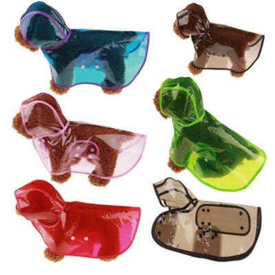 

Creative New Pet Dog Waterproof Raincoat Jumper Vest Clothes Puppy Cat Coat Winter Rain