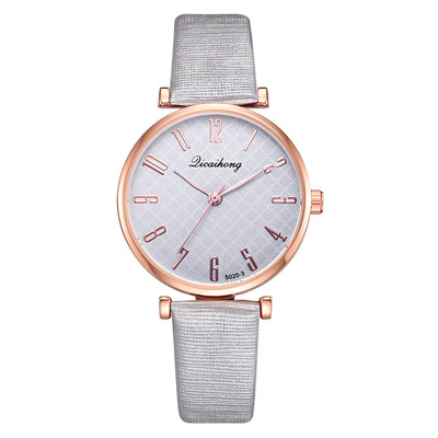 

Best Selling Women Watches Roman Numerals Dial Ladies Analog Quartz Wristwatch Featured Leather Strap Clock Relogio Feminino