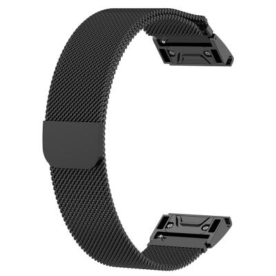 

Milanese Metal 22mm Watch Band Strap for Garmin Fenix 5 5Plus Forerunner935