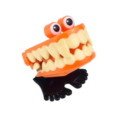 

Tailored Halloween Clockwork Gift Wind Up Vampire Tooth Bounce Toy Educational Toys