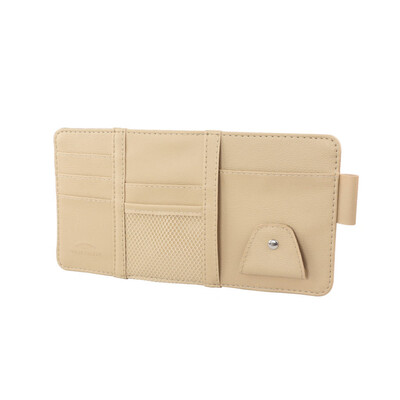 

Toponeto Simple Pure Color Multi-function&Multi-squared Net Bag Card Clip with Zipper