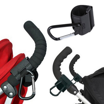 

Siaonvr Kids Baby Pushchair Stroller Pram Clip Hooks Shopping Bag Metal Hook Holder