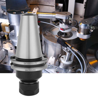 

Greensen CAT40 ER20 276" Precision Tool Holder CNC Machining Collet Chuck 20000RPM Pull Stud