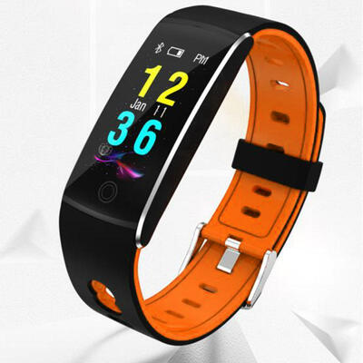 

F10 Smart Bracelet Fitness Tracker With Blood Pressure Sleeping Monitoring Incoming Call Message Reminder