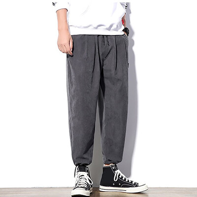 

Gobestart Men Summer Fashion Solid Color Casual Pants Fitness Trousers Long Pants