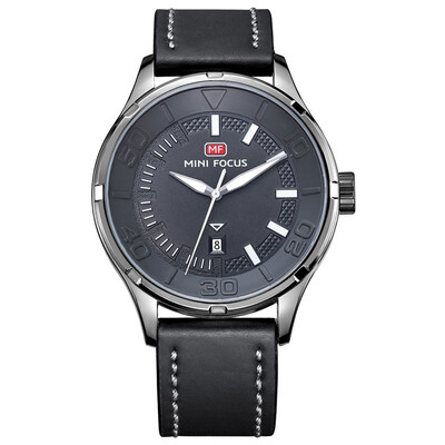 

BOFUTE Male Watches Casual Watch Leisure Japanese Quartz Movement Calendar Waterproof Genuine Leather Watchband 0008G