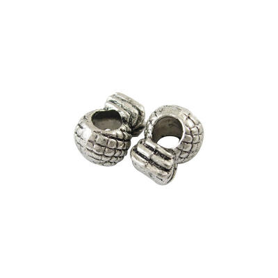 

Tibetan Style Alloy European Large Hole Beads Lead Free&Cadmium Free Pineapple Antique Silver 12x9x9mm Hole 5mm