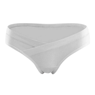 

New Women Lingerie Cotton Maternity Panties Low-Waist Sexy Underwear U-Shaped 2XL Plus Size 5colors Briefs For Pregnant Women W3