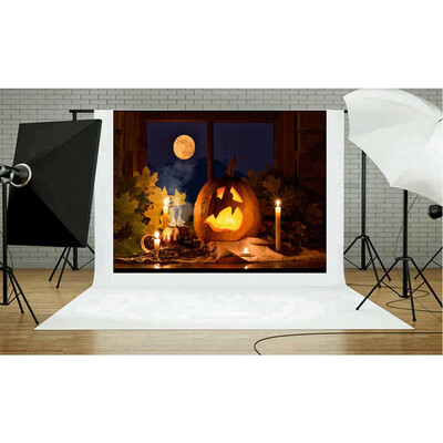 

Toponeto Happy Halloween Background Digital Background for Photography Studio