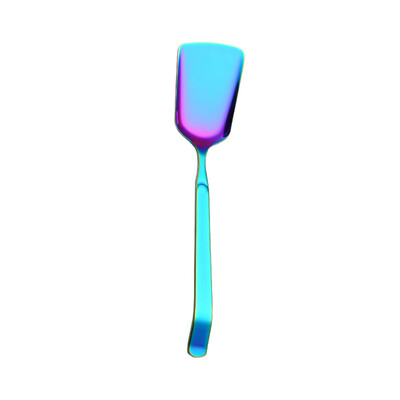 

Gobestart Colorful Spoon Handle Spoons Flatware Colander Fork Drinking Tools Kitchen Gadge