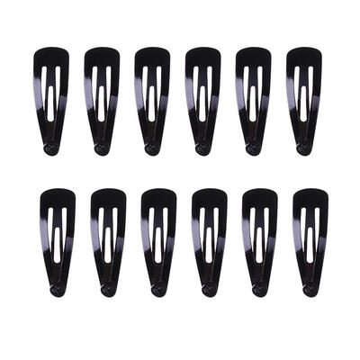 

5 Pairs Cute Solid Color Baby Hair Clips Girls Alloy Hairpin Headwear Gift