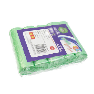 

5 Rolls 100Pcs Household Disposable Trash Pouch Kitchen Storage Garbage Bags