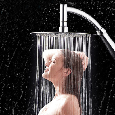 

〖Follure〗High Turbo Pressure Shower Head Bathroom Hand Large Rainfall Water Saving Filter