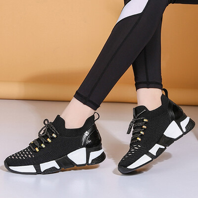 

YAGEYAN summer new dance shoes womens square dance shoes soft bottom trolling shoes breathable mesh dance shoes 4242