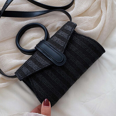

Summer women 2019 new French niche Korean Joker shoulder Messenger bag portable small square bag