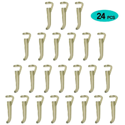 

24Pcs Pop UP Hook Sleeves D-rig Aligner Carp Fishing Hair Rig Terminal Tackle Accessories