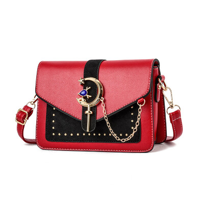 

Nethong Nuchun new single shoulder straddle bag overheating fashion collision color small square bag leisure trend