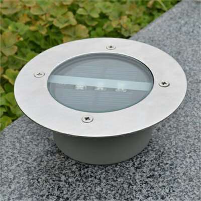 

Siaonvr Waterproof Solar Light Led Square Underground Garden Yard Road Lawn Path Lamp