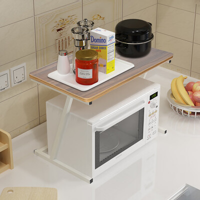 

Gobestart Kitchen Microwave Oven 2 Tier Shelf Kitchen Storage Shelf 236×138inch
