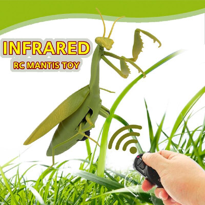 

Remote Control Mantis Simulated Insect Toys Infrared Sensing Portable RC Toy for Kids Gift