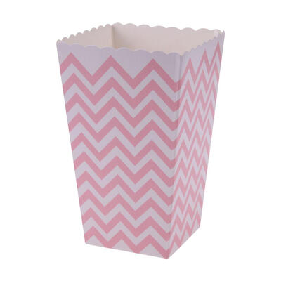 

12pcs Wave Pattern Folding Candy Popcorn Boxes for Birthday Party Wedding