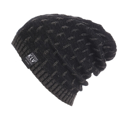 

Winter Men Women Fashion Beanie Oversize Warm Hat Ski Knitted Cap Skull