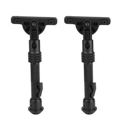 

Greensen 2 pcs Black Aluminum Alloy KeyMod Bipod Center 57" - 80 or 80" - 118" for Rifle