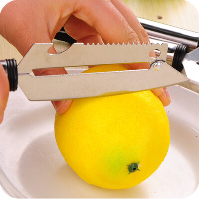 

Multifunctional Easy Cut Stainless Steel Knife Fruit Vegetable Peeler