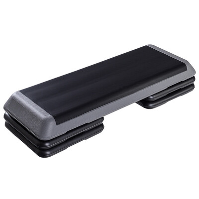 

Fitness Aerobic Step 43" Cardio Adjust 4" - 6" - 8" Exercise Stepper