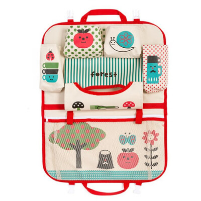 

Gobestart Oxford Cloth Car Hanging Bag Multifunctional Large Capacity Storage Bag
