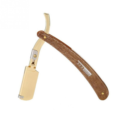 

〖Follure〗Manual Shaver Folding Straight Razor Stainless Steel Beard Shaver Hair