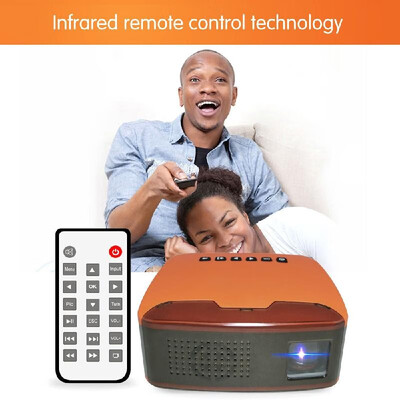 

MY20 Mini Portable LCD Projector 400 Lumens Full HD 1080P 110" LED Movies Video Multimedia Projection Machine for Family Education