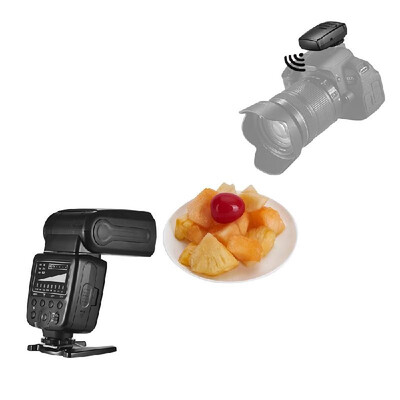 

Universal Flash Speedlite 24G Wireless Flash 5600K GN33 with Flash Trigger for Canon Nikon DSLR Camera for Sony A7 Series ILDC Ca