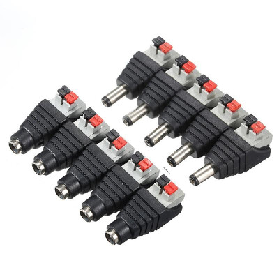 

10PCS DC MaleFemale Connectors 2155mm DC Power Jack Adapter Plug Connector DC-G065pcsDC-G075pcs